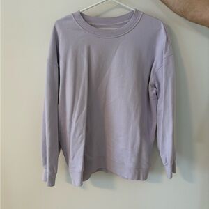 lululemon athletica Lavender Crewneck Sweater